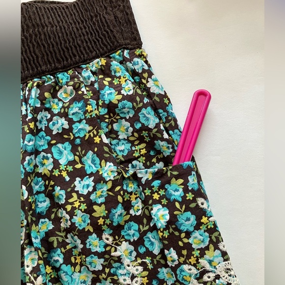 Joe Benbasset Women's Floral Skirt, Size L, Embroidered - Picture 2 of 5